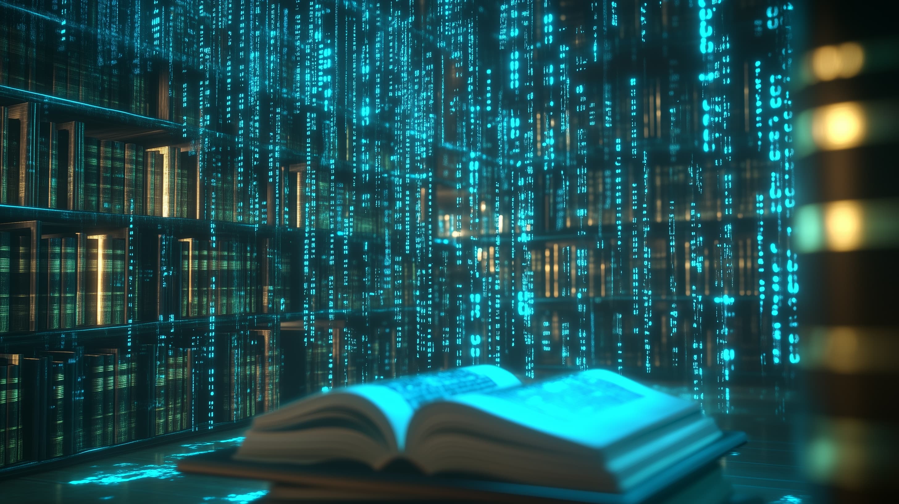 Abstract visualization of data flowing through neural networks