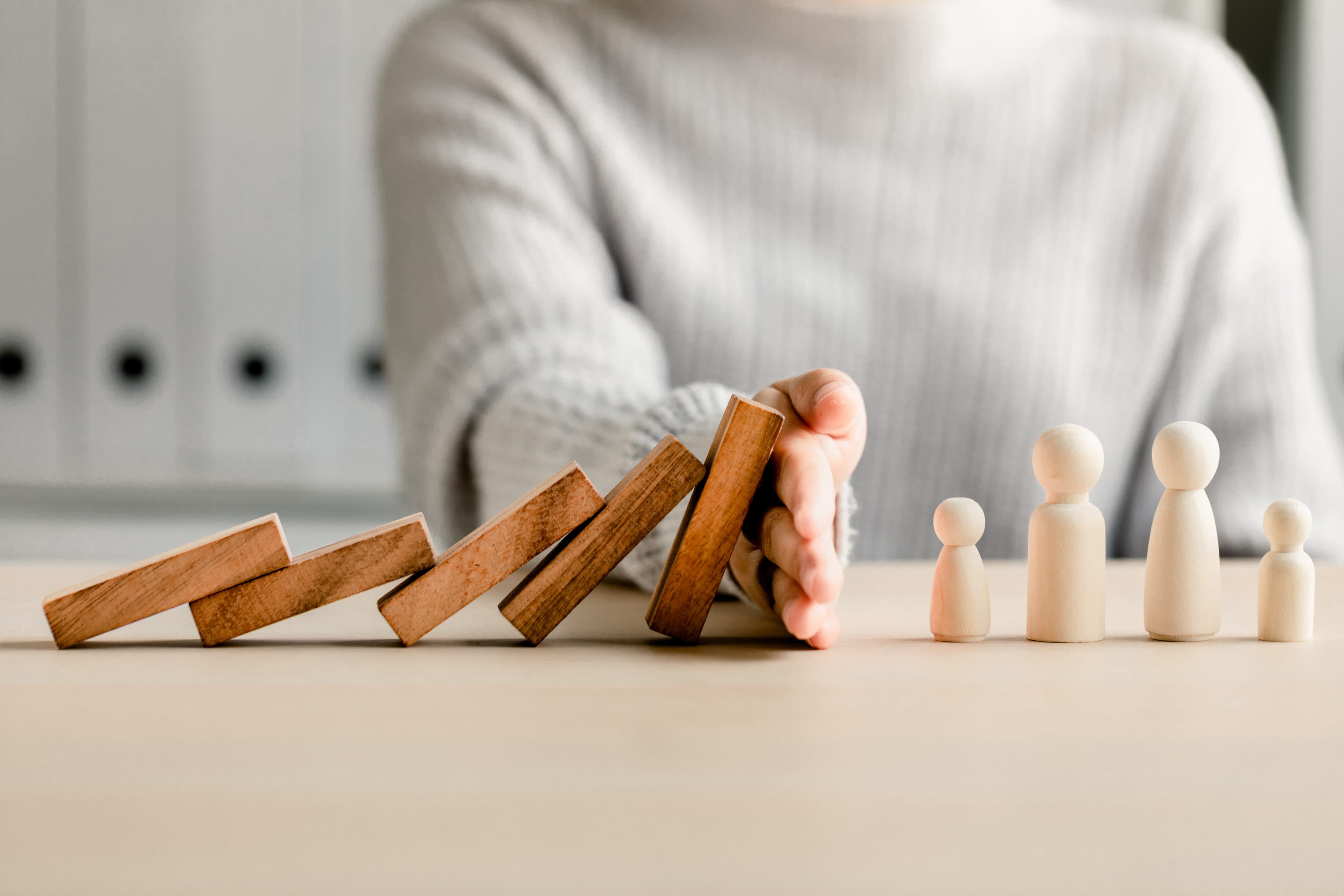 Visual representation of AI risks and security concerns